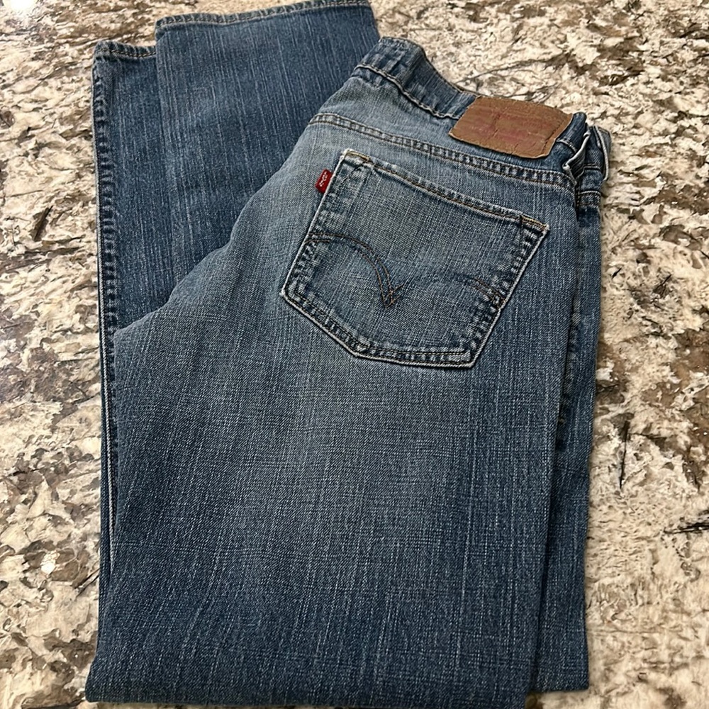 Levi's 511 Skinny Fit Size 33x30 Blue Denim Jeans good Preloved condition Y2K